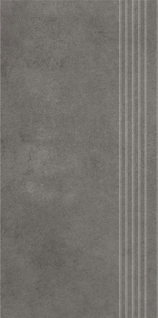 Paradyz Magnetik Antracite Prosta Mat lépcsőlap 29,8x59,8 cm