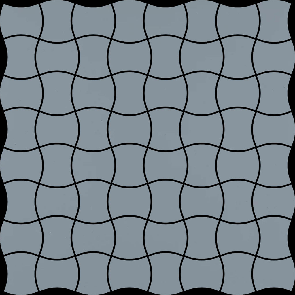 Paradyz Modernizm Blue mozaik 30x8x30,8 cm