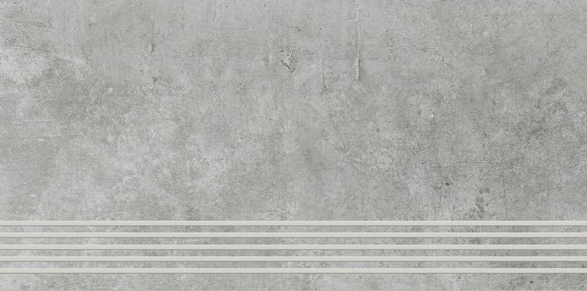 Paradyz Scratch Grys Pol lépcsőlap 29,8x59,8 cm