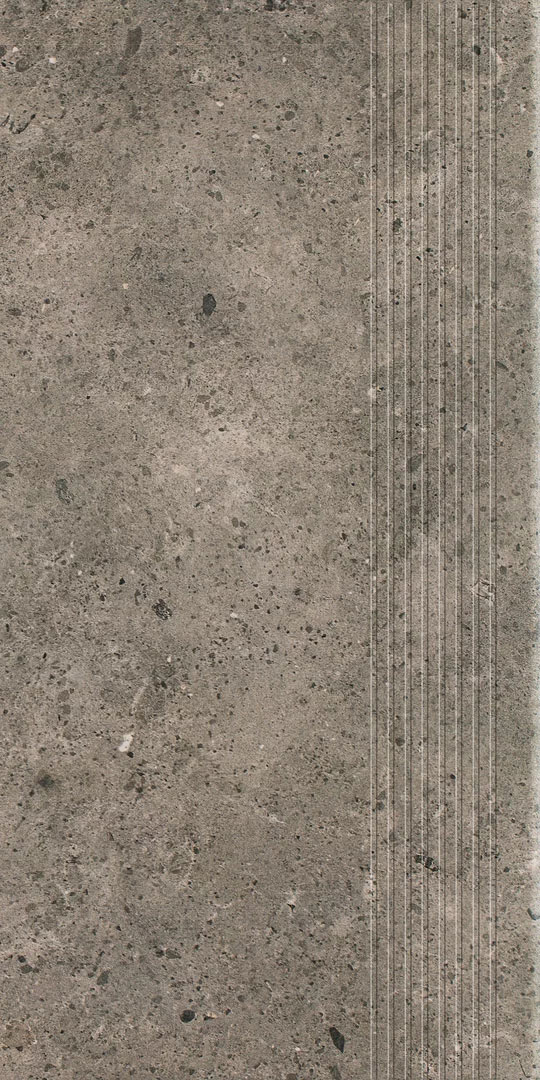 Paradyz Starlight Antracite Matt lépcsőlap 30x60 cm