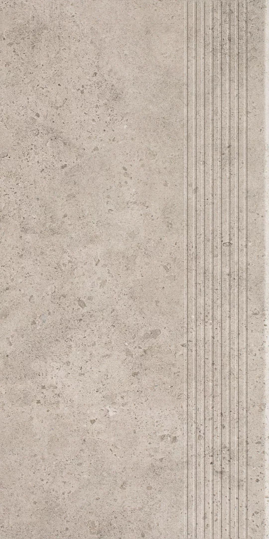 Paradyz Starlight Grys Matt lépcsőlap 30x60 cm