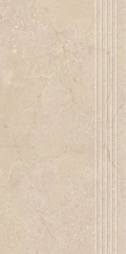 Paradyz Sunnydust Light Beige Mat lépcsőlap 29,8x59,8 cm