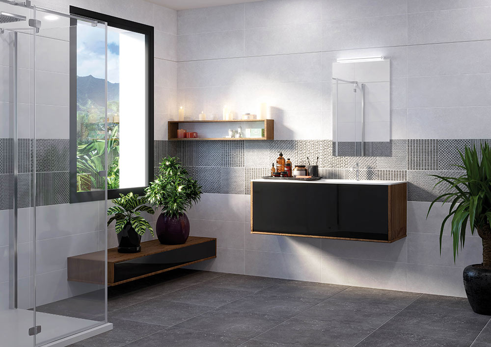 Paul Ceramiche Pietra Di Luna Falburkolat | Padlólapok és Csempék