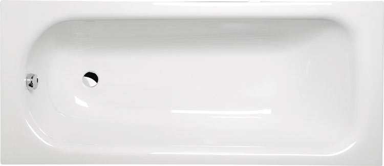 Polysan Laura Egyenes kád 160 x 70 cm