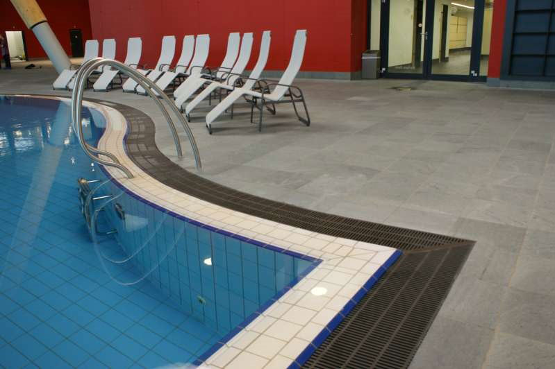 Agrob Buchtal Ceramics Pool edge system Finnland