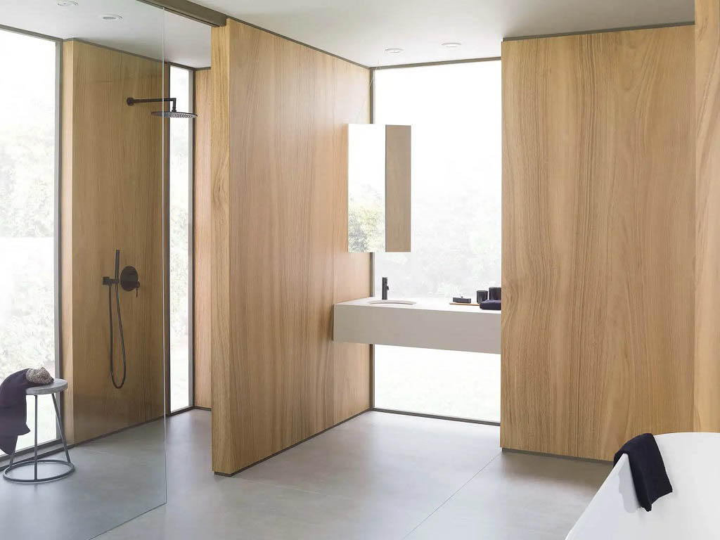 Porcelanosa Ewood Camel Xlight Konyhai burkolólap