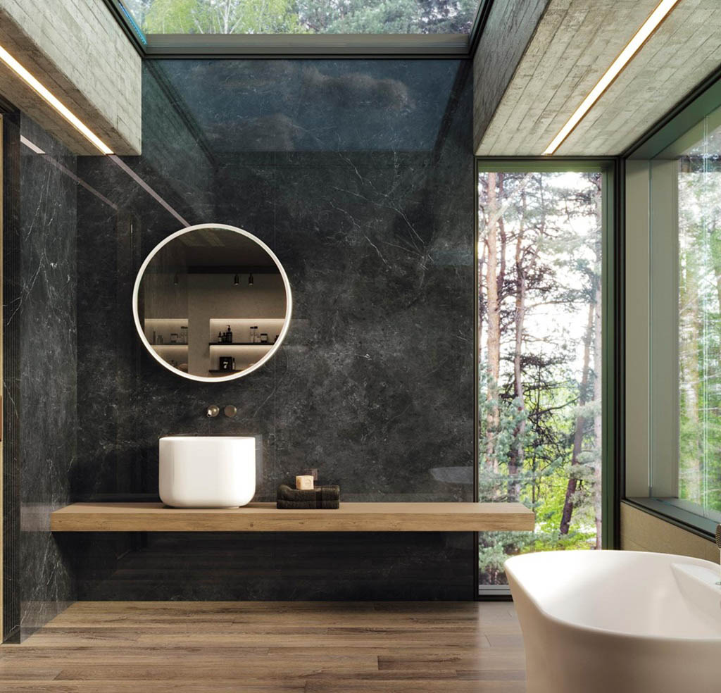 Porcelanosa Nero Velluto Xlight Falburkolat
