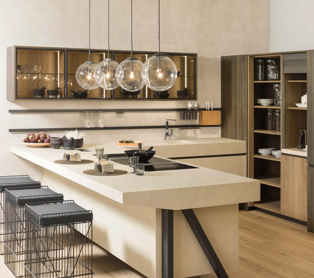 Porcelanosa Bottega Xlight Konyhai burkolólap