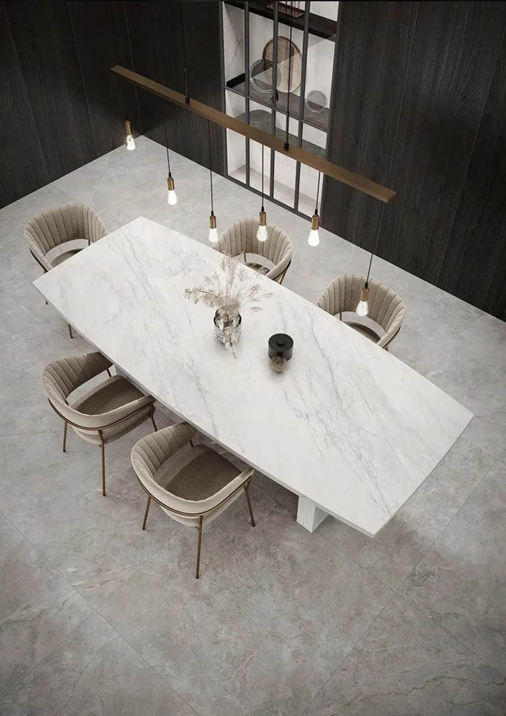 Porcelanosa Glem White Xlight Kőhatású járólap