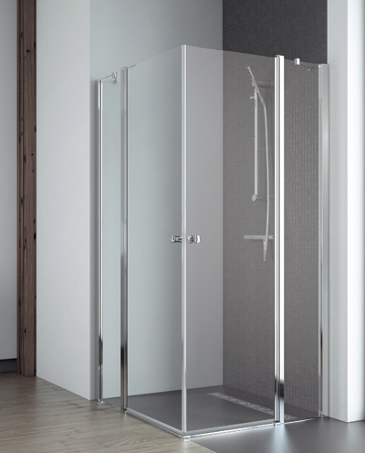 Radaway zuhanykabin Radaway Eos II KDD 90B átlátszó