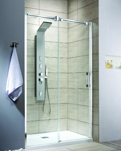 Radaway zuhanyajtó Radaway Espera DWJ 140 B tükör