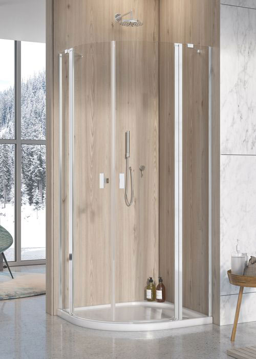 Radaway Nes PDD II 100 B íves zuhanykabin