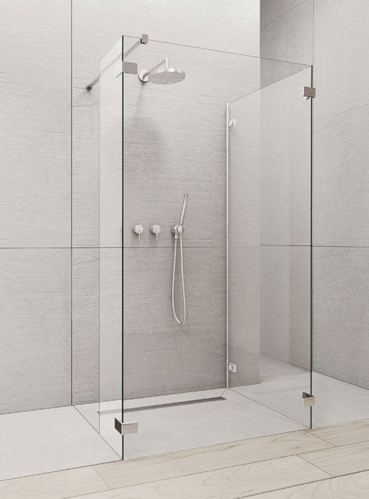 Radaway Euphoria IV W4 130 Walk-in zuhanyfal