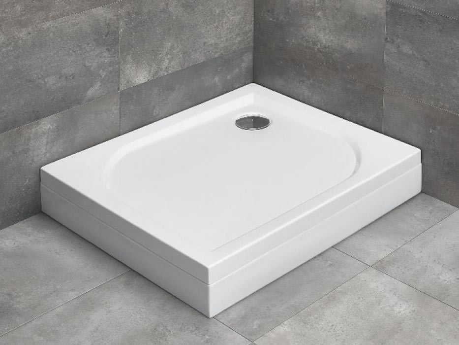 Radaway Delos D szögletes zuhanytálca lábbal 90x75 B