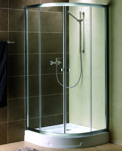 Radaway zuhanykabin Radaway Premium Plus A 80 barna 800 x 800