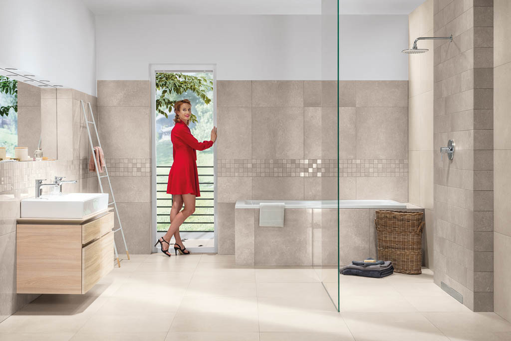 Rako Limestone Falburkolat | Csempék és Járólapok