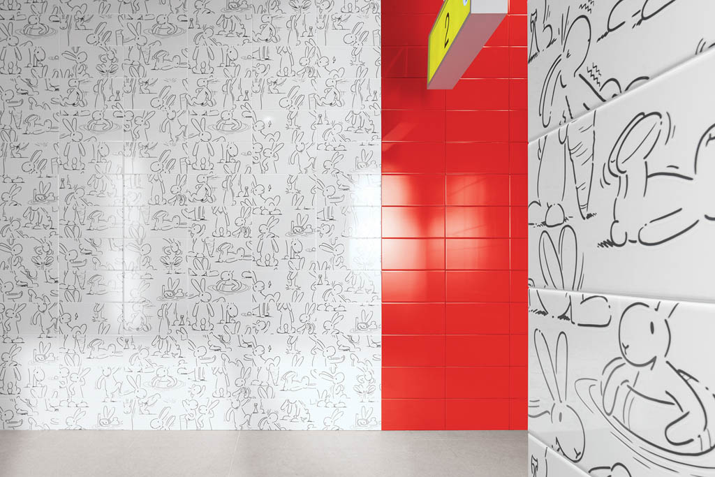 Rako Play Falburkolat | Csempék és Padlólapok