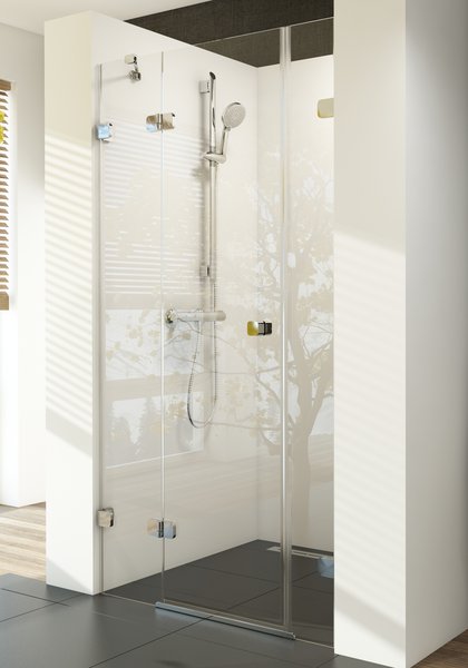 Ravak zuhanyajtó Ravak Brilliant BSD3-110 jobb fényes transparent