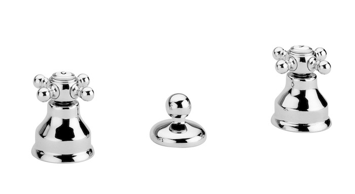 Bugnatese Revival 422 - álló 3 üléses bidet csaptelep kifolyó nélkül