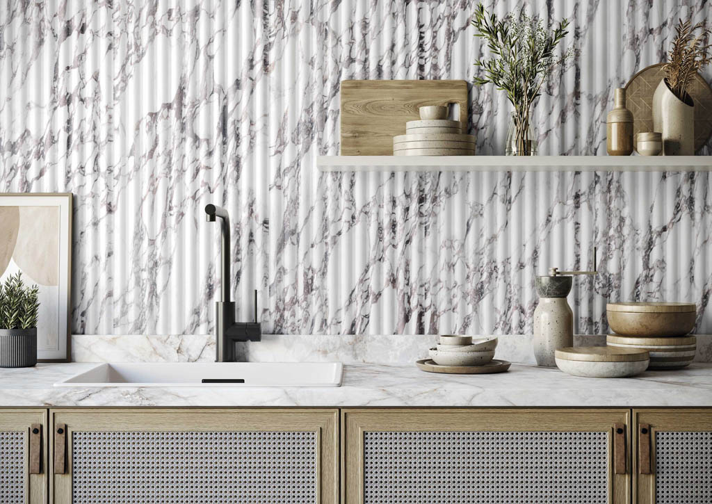 Realonda Fluted Konyhai burkolólap 