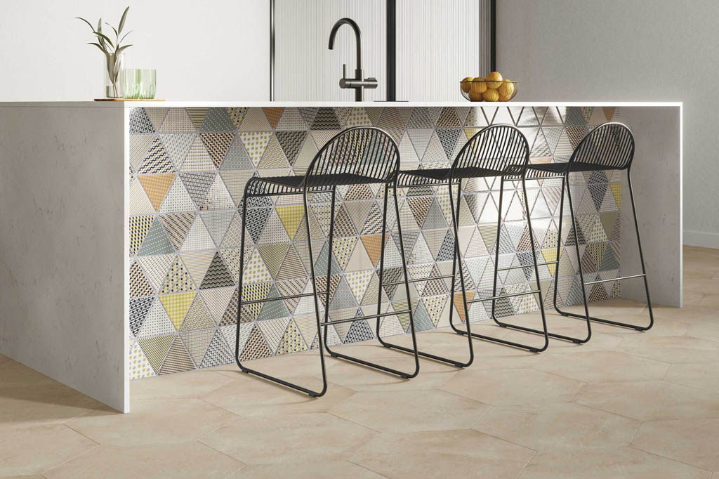 Realonda Triangle Konyhai burkolólap 