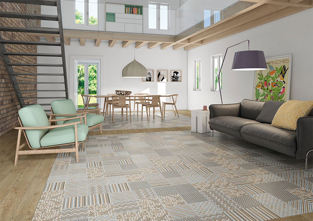 Recer Bohème Kőhatású járólap 