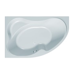 Kolpa San Lulu-D Aszimmetrikus Sarokkád 170 x 110 cm