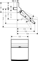 Hansgrohe Raindance Rainfall Fejzuhany 150 1jet | 26442000