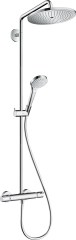 Hansgrohe Croma Select S Showerpipe 280 1jet termosztáttal 