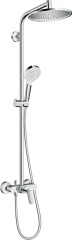 Hansgrohe Crometta S Showerpipe 240 1jet egykaros csapteleppel 