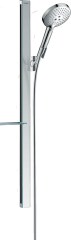 Hansgrohe Raindance Select S Zuhanyszett 120 3jet szappantartóval és 90 cm-es zuhanyrúddal, EcoSmart 9 l/perc 