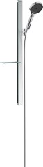 Hansgrohe Rainfinity Zuhanyszett 130 3jet 90 cm-es zuhanyrúddal és szappantartóval, EcoSmart 9l/perc 
