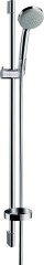 Hansgrohe Croma 100 Zuhanyszett Mono 90 cm-es zuhanyrúddal és szappantartóval 