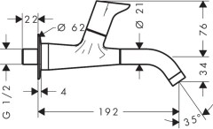 Hansgrohe Focus Csaptelep lefolyógarnitúra nélkül | 31131000