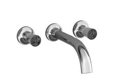 Villeroy & Boch LaFleur exclusive 3 lyukú fali mosogató csaptelep 