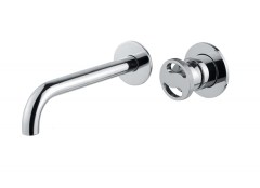 Bugnatese Millenovecinquanta 4665SC - fal alatti mosdócsaptelep 22 cm kifolyóval klikk-klakk leeresztővel