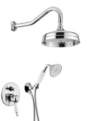 Bugnatese Oxford6364 - termosztátos fal alatti esőztető rendszer kézizuhannyal