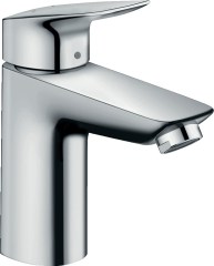 Hansgrohe Logis Egykaros mosdócsaptelep 100 LowFlow automata lefolyó-garnitúrával 