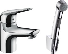 Hansgrohe Novus Egykaros mosdócsaptelep 70 bidette kézizuhannyal és 160 cm zuhanycsővel 