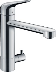 Hansgrohe Focus M42 Egykaros konyhai csaptelep elzárószeleppel 