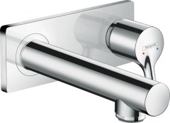 Hansgrohe Talis S Egykaros mosdócsaptelep falsík alatti szereléshez, 16,5 cm-es kifolyóval, fali szereléshez 