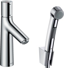 Hansgrohe Talis Select S Mosdócsaptelep 100 bidette kézizuhannyal és 160 cm zuhanycsővel 