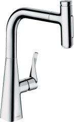 Hansgrohe Metris Select M71 M7117-H240 egykaros konyhai csaptelep kihúzható kifolyóval 