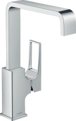Hansgrohe Metropol Egykaros mosdócsaptelep 230 loop fogantyúval, push-open lefolyó-garnitúrával 