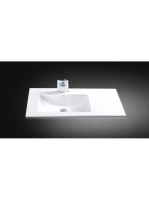 Arezzo design Texas 90x46 aszimmetrikus beépíthető mosdó, balos AR-090B