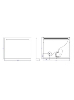 Arezzo design LED tükör világító polccal és kozmetikai tükörrel 1000x800 mm AR-10080KT