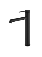 AREZZO design Palmfield magasított mosdócsaptelep, matt fekete AR-1102BL