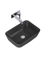 Arezzo design Reni pultra ültethető mosdó 46 cm, matt antracit AR-145098