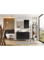 Arezzo design Babette pultra ültethető mosdó 62 cm, matt szürke AR-145102