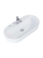 Arezzo design Babette pultra ültethető mosdó 81,5 cm, fehér AR-145109